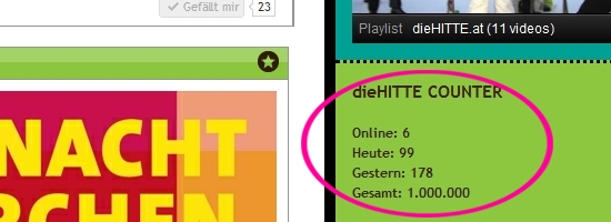 dieHITTE Counter